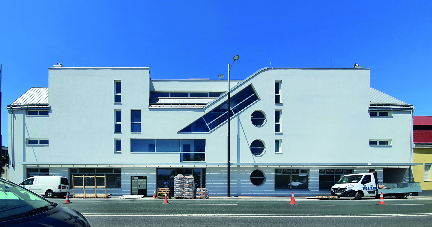 front view triesterstrasse